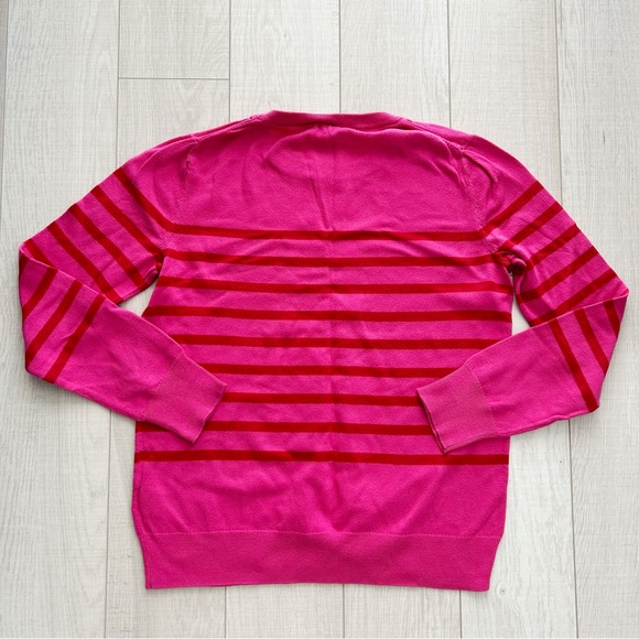 Pink and red striped sweater - Picture 5 of 6